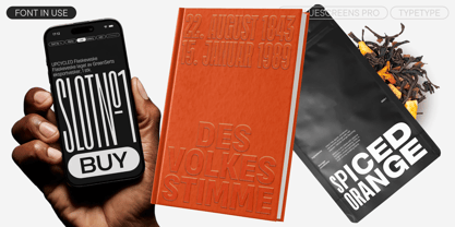 TT Bluescreens Pro Font Poster 2