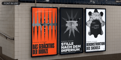 TT Bluescreens Pro Font Poster 9