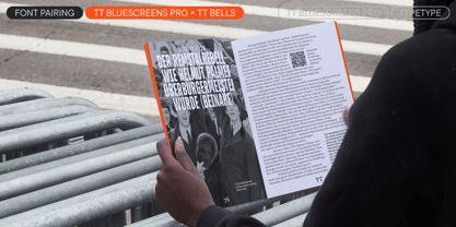 TT Bluescreens Pro Font Poster 11
