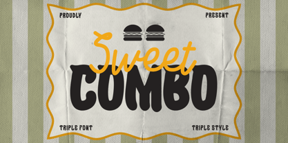 Sweet Combo Font Poster 1