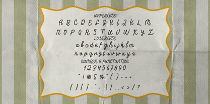 Sweet Combo Font Poster 7