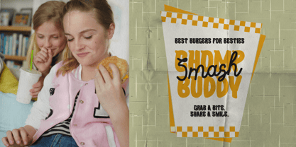 Sweet Combo Font Poster 4