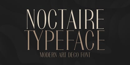 Noctaire Font Poster 1