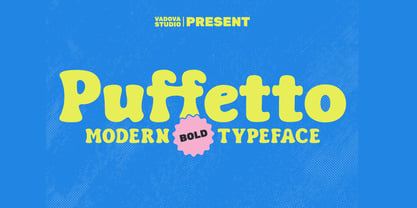 Puffetto Font Poster 1