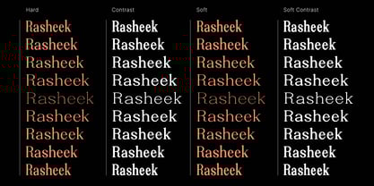 Rasheek Font Poster 8