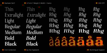 Rasheek Font Poster 13