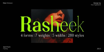 Rasheek Font Poster 1