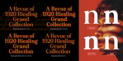 Rasheek Font Poster 4