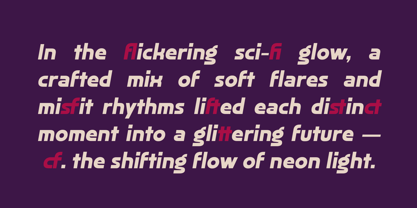 Bagshot Font Poster 6