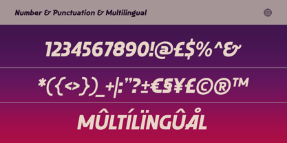 Bagshot Font Poster 4