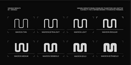TRT Makron Font Poster 10