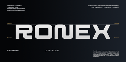 TRT Makron Font Poster 5