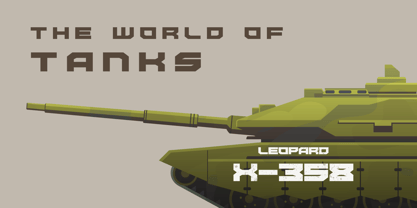 Missile Font Poster 7