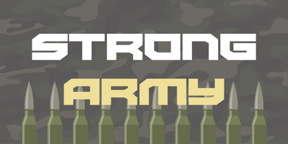 Missile Font Poster 5