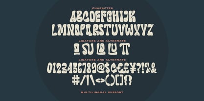 MC Compoun Nomeros Font Poster 6