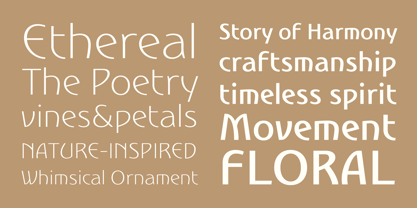 Nouveau 21 Font Poster 5