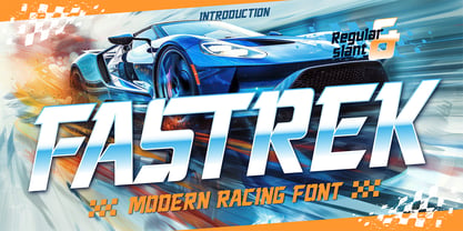 Fastrek Font Poster 1