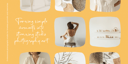 Aprils Pudding Font Poster 2