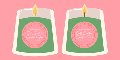 Aprils Pudding Font Poster 5