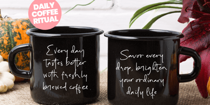 Aprils Pudding Font Poster 8