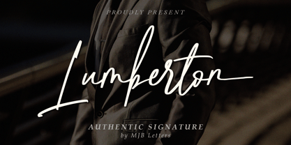 Lumberton Font Poster 1
