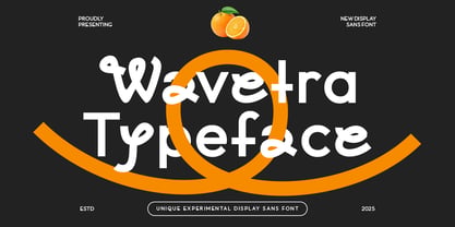 Wavetra Font Poster 1