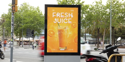 Wavetra Font Poster 4