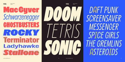 Betamax Font Poster 12