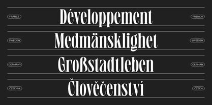 Roadminer Font Poster 12