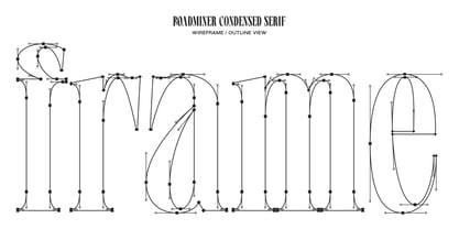 Roadminer Font Poster 8