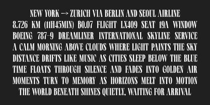 Roadminer Font Poster 14