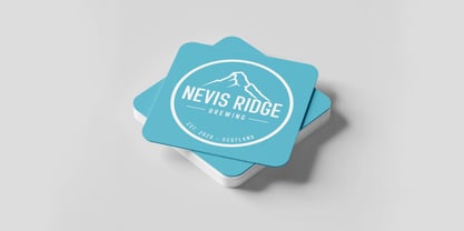 Nevis Ridge Font Poster 6