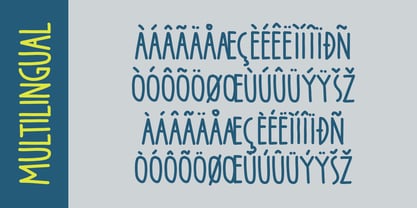 PG Grindless Font Poster 5