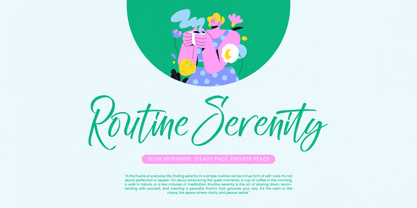 Still Gentle Font Poster 7