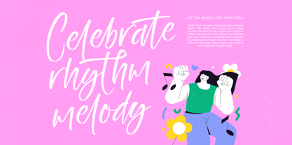 Still Gentle Font Poster 2