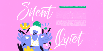 Still Gentle Font Poster 15