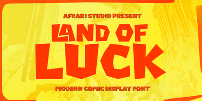 Land of Luck Font Poster 1