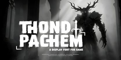 Thond Pachem Font Poster 1