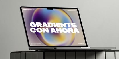 Ahora Font Poster 7