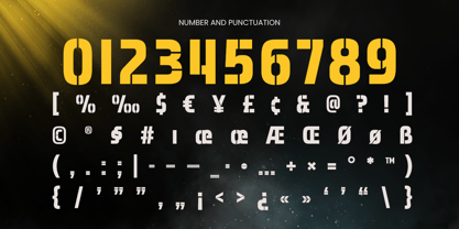 Gravolt Font Poster 11