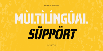 Gravolt Font Poster 12