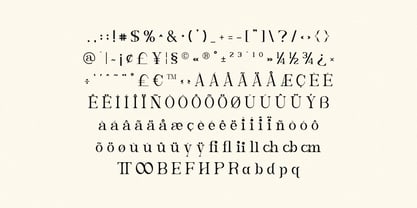 Caleny Font Poster 2