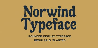 Norwind Font Poster 1