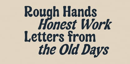Norwind Font Poster 2