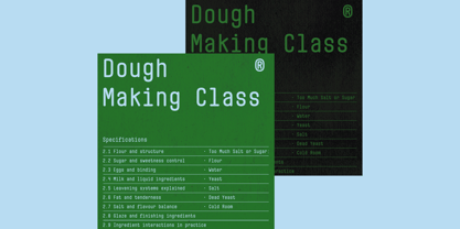 Mono Trea Font Poster 10