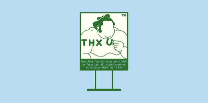 Mono Trea Font Poster 14