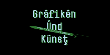 Mono Trea Font Poster 9