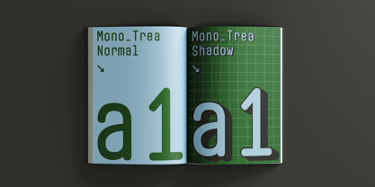 Mono Trea Font Poster 3
