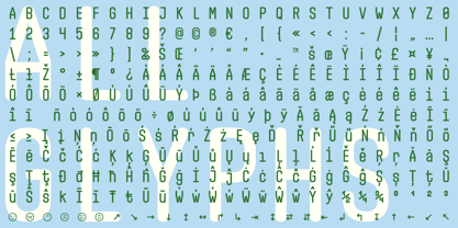 Mono Trea Font Poster 8