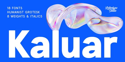 Kaluar Font Poster 1